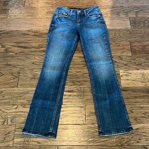 Silver Jeans Suki Slim Boot Mid Rise Size 28
